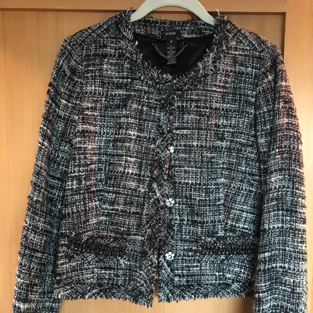 J. Crew tweed jacket